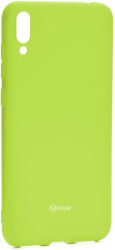 roar colorful jelly back cover case for huawei y7 pro 2019 lime photo
