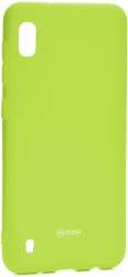 roar colorful jelly back cover case for samsung galaxy a10 lime photo