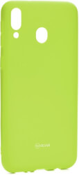 roar colorful jelly back cover case for samsung galaxy m20 lime photo
