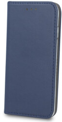 smart magnetic flip case for lg k40 navy blue photo
