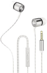 audictus awe 1504 explorer 20 earphones with mic white photo