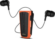 ipro rh219s stereo bluetooth headset retractable black orange photo
