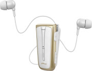ipro rh219s stereo bluetooth headset retractable white gold photo