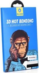 3d mr monkey glass for samsung galaxy note 10 plus black hot bending photo