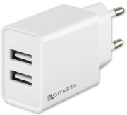 4smarts wall charger voltplug dual 12w white photo