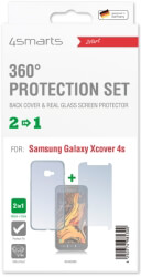 4smarts 360 protection set for samsung galaxy xcover 4s clear photo
