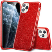 esr makeup glitter back cover case for apple iphone 11 pro max 65 red photo