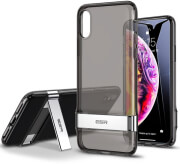 esr urbansonda simplace back ocver case stand for iphone x xs black transparent photo