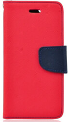 fancy book flip case for apple iphone 11 61 red navy photo