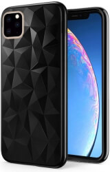 forcell prism back cover case for apple iphone 11 61 black photo