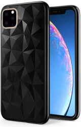 forcell prism back cover case for apple iphone 11 61 black photo