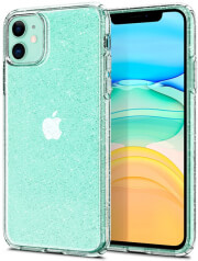 spigen liquid crystal back cover case for apple iphone 11 61 glitter rose photo