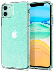 spigen liquid glitter crystal back cover case for apple iphone 11 61 transparent photo