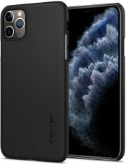 spigen thin fit back cover case for apple iphone 11 pro 58 black photo