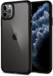 spigen ultra hybrid back cover case for apple iphone11 pro 58 matte black photo
