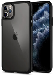 spigen ultra hybrid back cover case for apple iphone 11 pro max 65 matte black photo