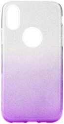 forcell shining back cover case for apple iphone 11 pro 58 clear violet photo