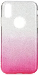 forcell shining back cover case for apple iphone 11 pro 58 clear pink photo