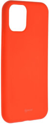 roar colorful jelly back cover case for apple iphone 11 peach pink photo
