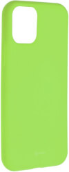 roar colorful jelly back cover case for apple iphone 11 pro lime photo