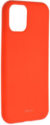 roar colorful jelly back cover case for apple iphone 11 pro max peach pink photo