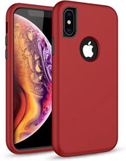 defender solid 3in1 back cover case for huawei psmart z huawei y9 prime red photo