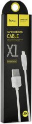hoco x1 speed lightning charging cable 3m white photo