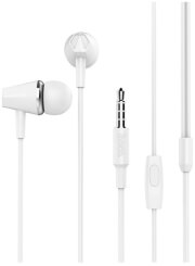 hoco earphones drumbeat universal with mic m34 white photo