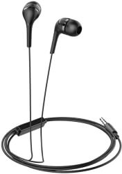 hoco earphones drumbeat universal with mic m40 black photo