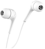 hoco earphones drumbeat universal with mic m40 white photo