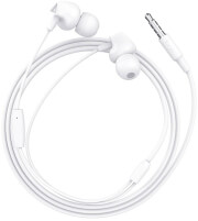 hoco earphones m60 perfect sound universal earphones with mic white photo