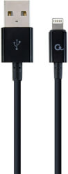 cablexpert cc usb2p amlm 1m 8 pin charging and data cable 1m black photo
