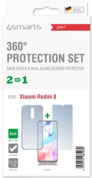 4smarts 360 protection set for xiaomi redmi 8 clear photo