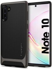 spigen neo hybrid back cover case for samsung note 10 gunmetal photo