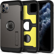 spigen tough armor back cover case stand for apple iphone 11 pro max 65 gunmetal photo
