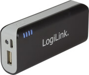 logilink pa0084b mobile power bank 5000mah black grey photo