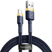 baseus cafule cable usb for lightning 15a 2m gold blue photo