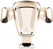 baseus car holder gravity car mount gold photo
