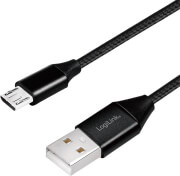 logilink cu0144 usb a 20 cable to micro usb male 1m photo