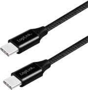logilink cu0154 usb 20 cable usb c to usb c 1m black photo logilink cu0154 usb 20 cable usb c to usb c 1m black photo