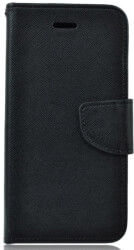 fancy book flip case for xiaomi redmi 7 black photo