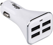 akyga ak ch 09 universal car charger 12v 4x usb 6800ma white photo