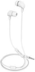 celly in ear stereo hands free up 600 flat cable white photo