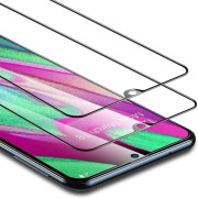 esr full coverage tempered glass samsung a40 2 pack photo