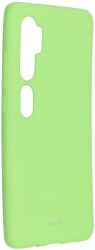 roar colorful jelly back cover case for xiaomi mi note 10 lime photo