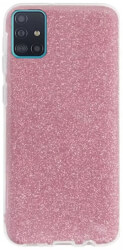forcell shining back cover case for samsung galaxy a51 pink photo