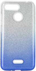 forcell shining back cover case for xiaomi redmi note 8t clear blue photo