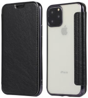 forcell electro book flip case for samsung a40 black photo