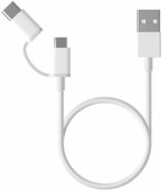 xiaomi mi sjv4082ty 2 in 1 usb cable to micro usb type c 1m photo