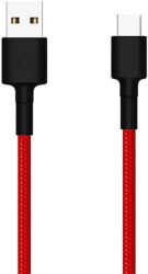 xiaomi mi sjv4110gl type c braided cable 1m red photo